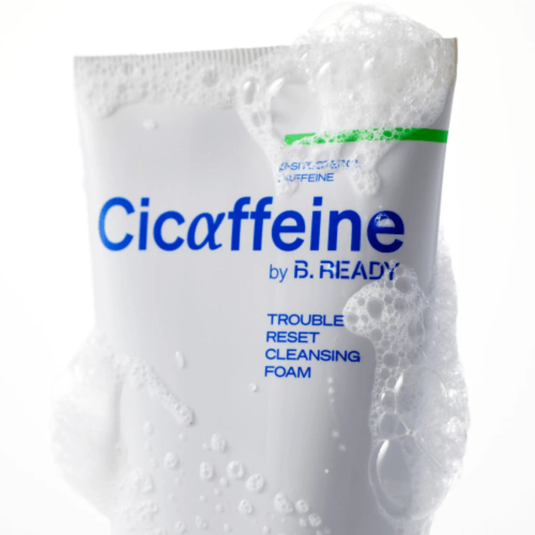 [B.READY] BE READY Cicaffeine Trouble Reset Cleansing Foam - 150g - SFOILER