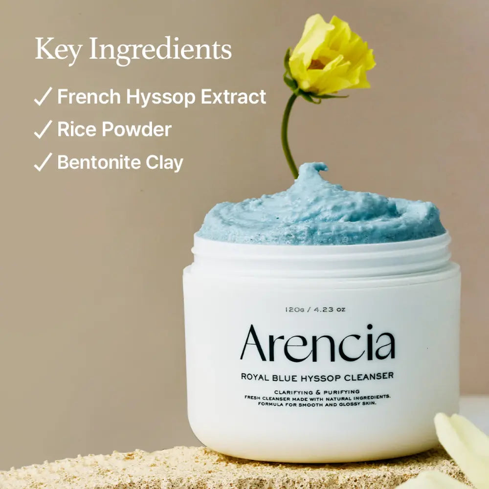 [ARENCIA] Royal Blue Hyssop Cleanser Special Set - 120g - SFOILER