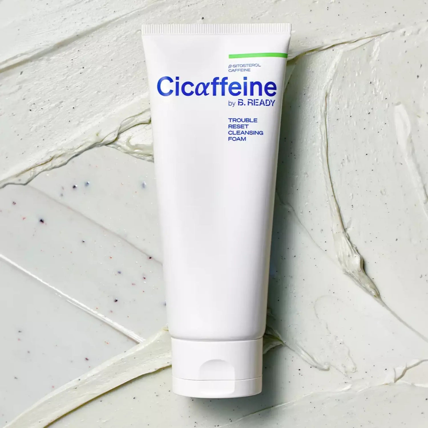 [B.READY] BE READY Cicaffeine Trouble Reset Cleansing Foam Twin Pack - 150g x 2