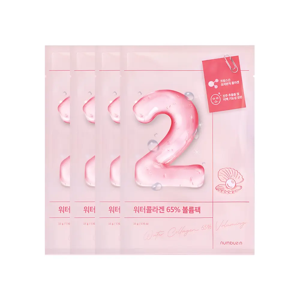 [NUMBUZIN] No.2 Water Collagen 65% Voluming Sheet Mask - SFOILER