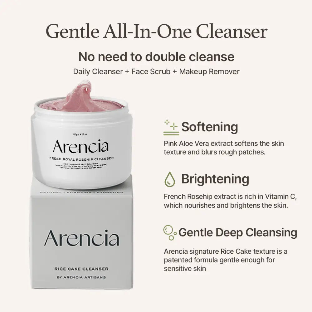 [ARENCIA] Royal Rosehip Cleanser - 120g - SFOILER