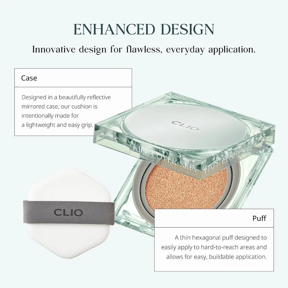 [CLIO] Kill Cover Skin Fixer Cushion Refill Set - 5 colors - SFOILER