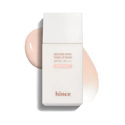 [HINCE] Second Skin Tone Up Base – 3 colors / 35ml - SFOILER