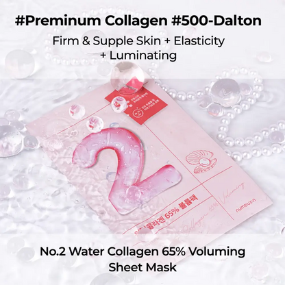 [NUMBUZIN] No.2 Water Collagen 65% Voluming Sheet Mask - SFOILER