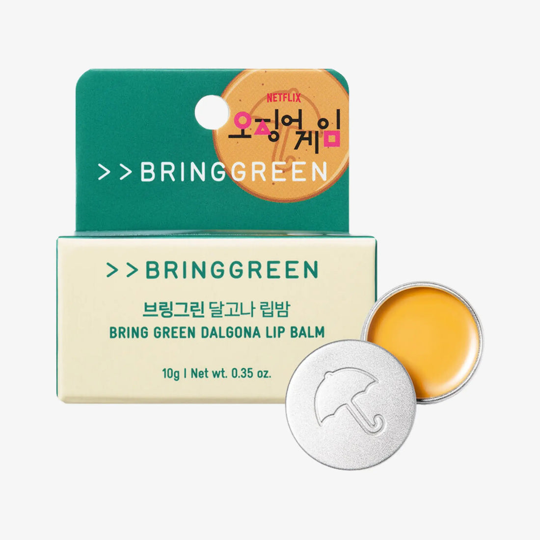 [BRING GREEN X SQUID GAME] Dalgona Lip Balm - 10g