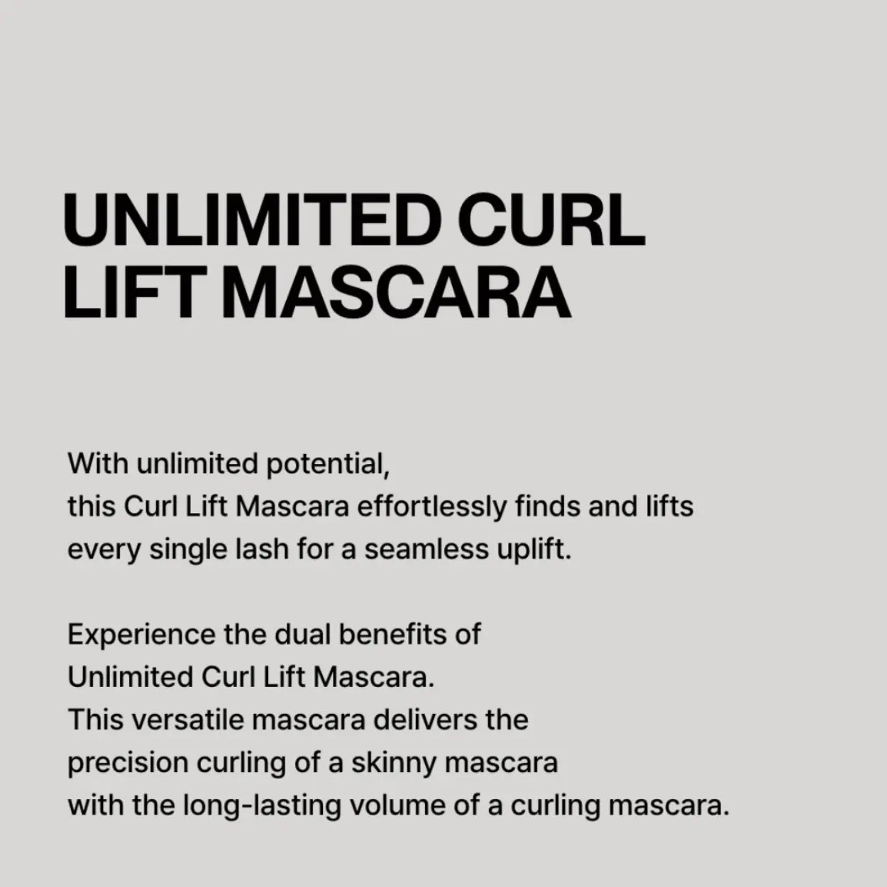 [ODDTYPE] Unlimited Curl Lift Mascara - 2 types / 4ml - SFOILER