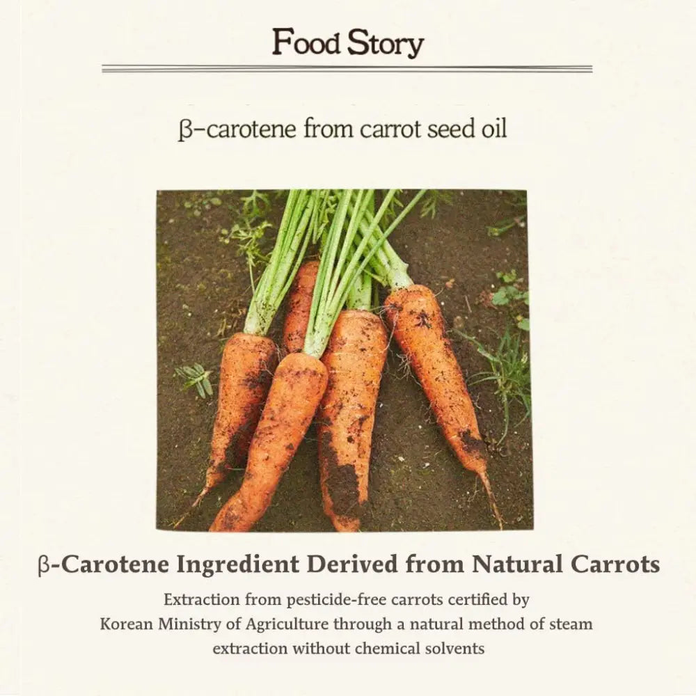 [SKINFOOD] Carrot Carotene Relief Cream Special Set - SFOILER