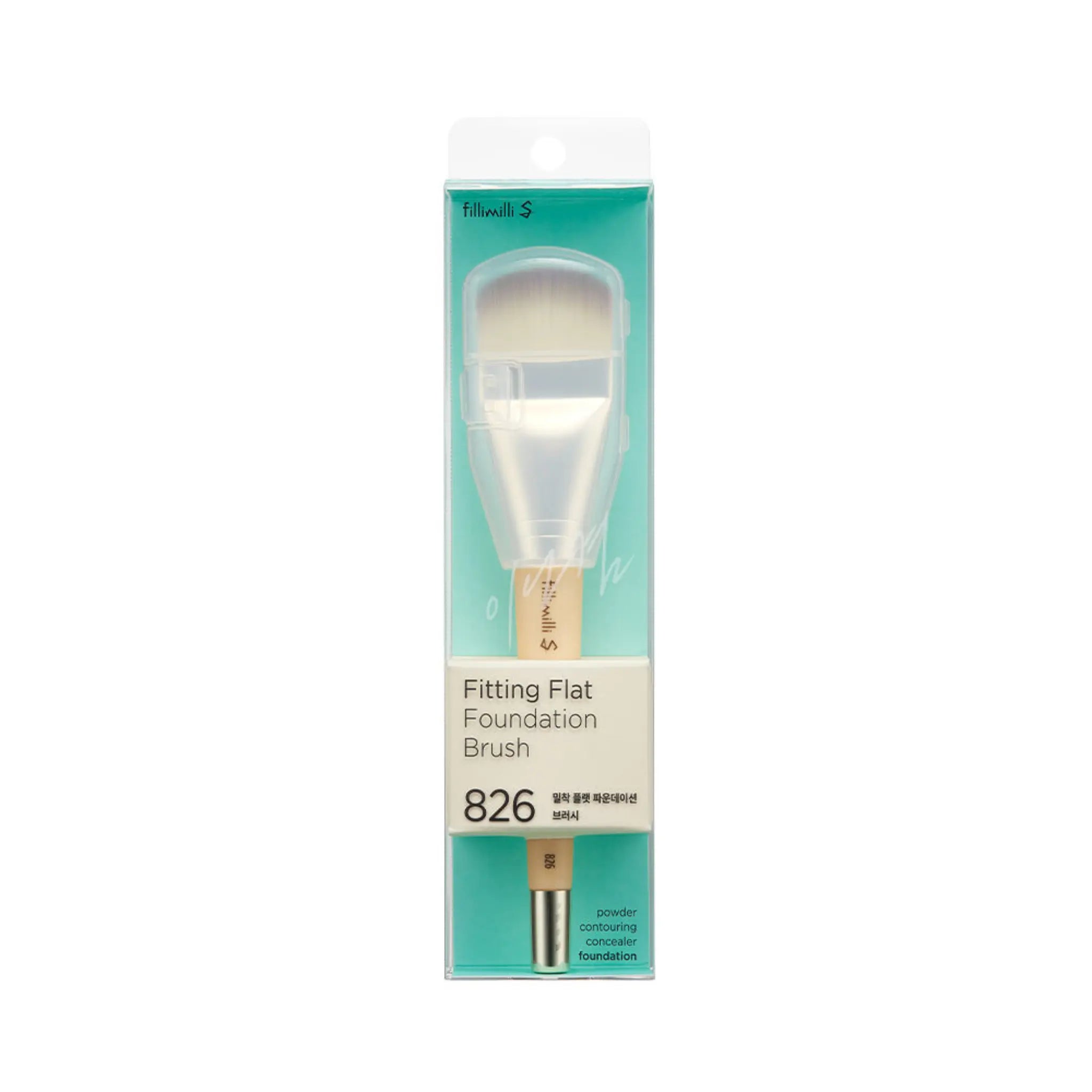 [FILLIMILLI] Fillimilli S Fitting Flat Foundation Brush 826 - SFOILER