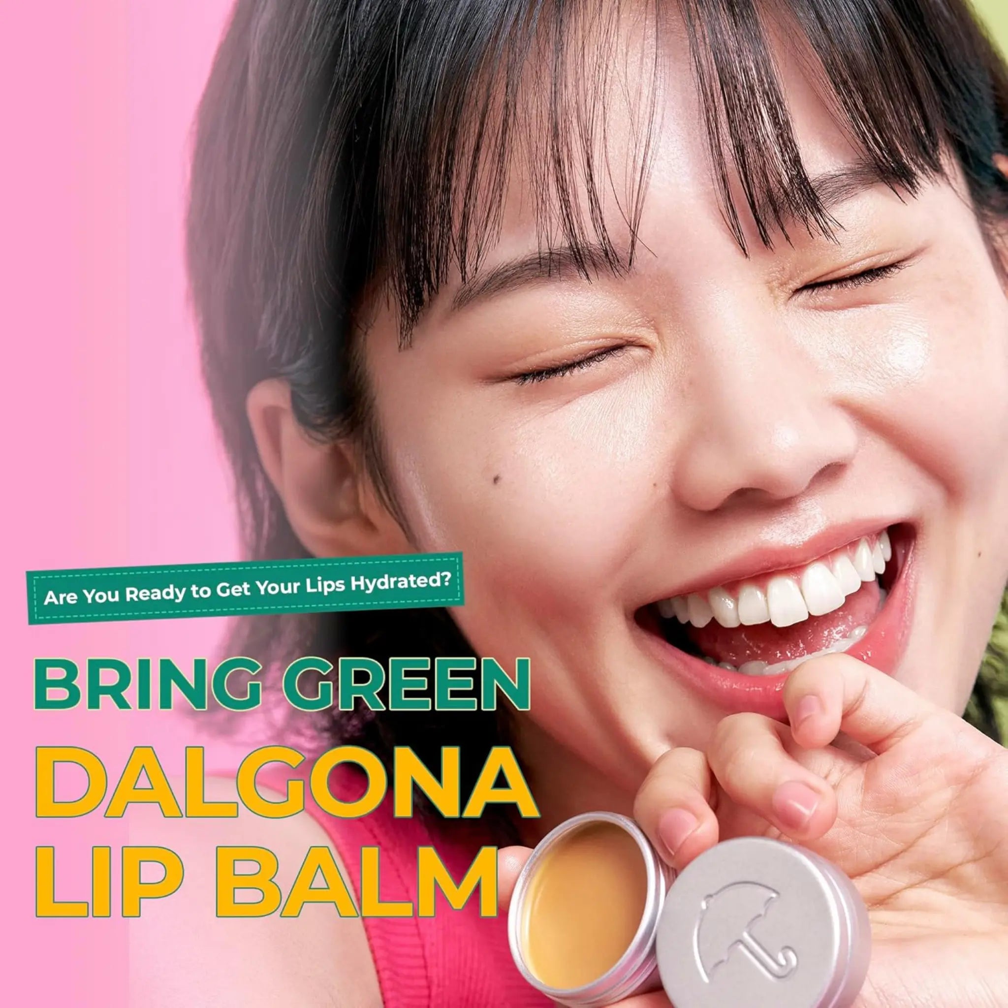 [BRING GREEN X SQUID GAME] Dalgona Lip Balm - 10g