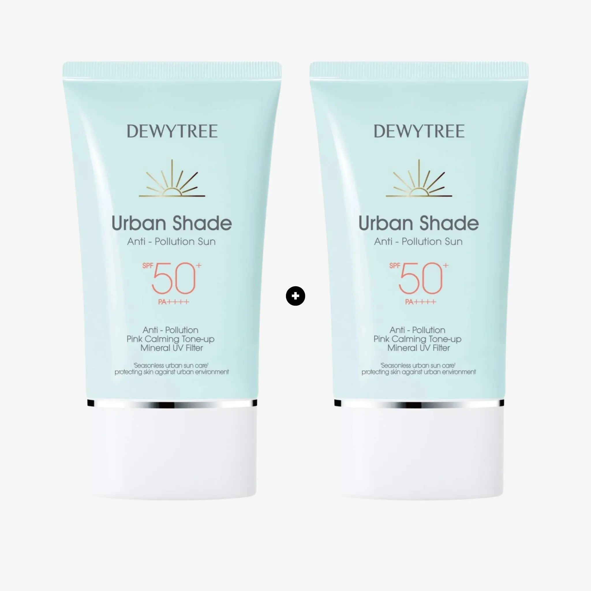 [DEWYTREE] Urban Shade Anti-pollution Sunscreen Twin Pack - 50ml x 2 - SFOILER