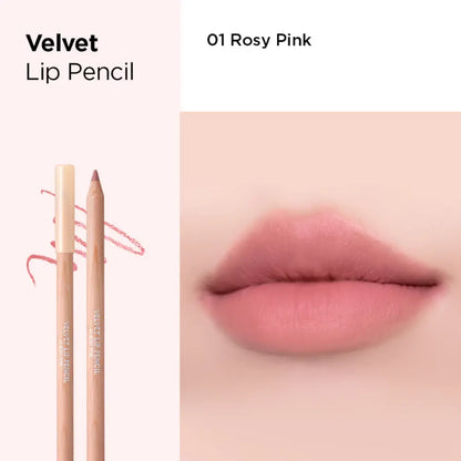 [CLIO] Velvet Lip Pencil Set – 6 colors - SFOILER