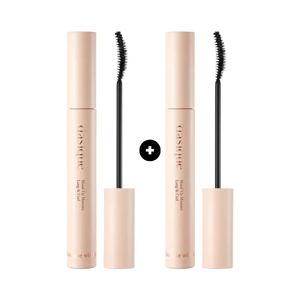 [DASIQUE] Mood Up Mascara Long &amp; Curl Twin Pack - 2 colors / 7.5g x 2 - SFOILER