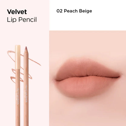 [CLIO] Velvet Lip Pencil Set – 6 colors - SFOILER