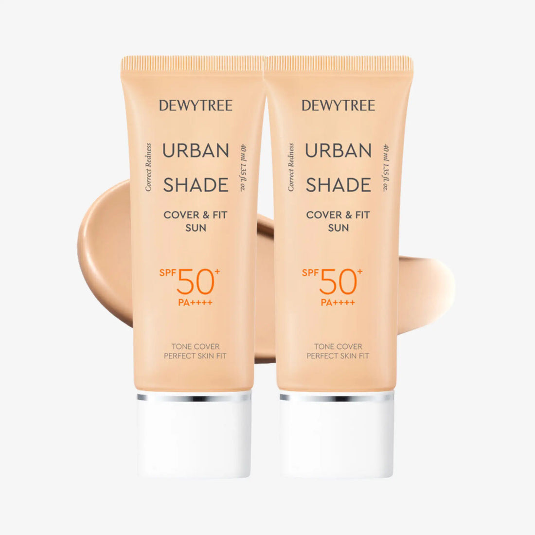 [DEWYTREE] Urban Shade Cover &amp; Fit Sun SPF50+ PA++++ Twin Pack - 40ml x 2 - SFOILER