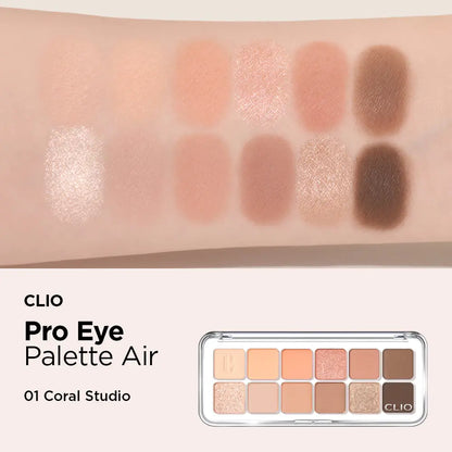 [CLIO] Pro Eye Palette Air - 15 colors / 0.6g x 12 - SFOILER