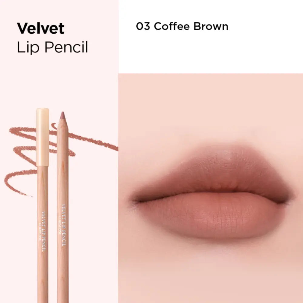 [CLIO] Velvet Lip Pencil Set – 6 colors - SFOILER