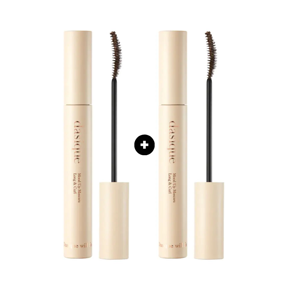 [DASIQUE] Mood Up Mascara Long &amp; Curl Twin Pack - 2 colors / 7.5g x 2 - SFOILER