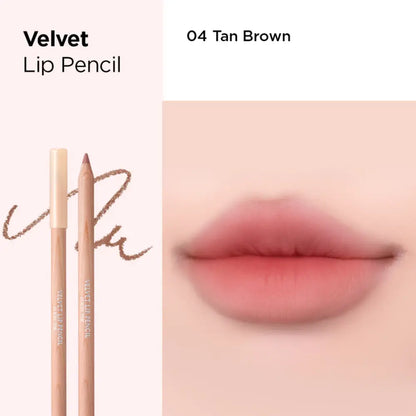 [CLIO] Velvet Lip Pencil Set – 6 colors - SFOILER