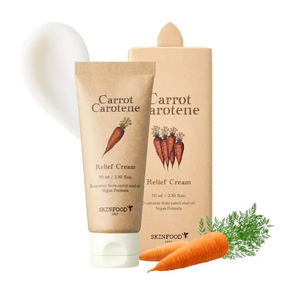 [SKINFOOD] Carrot Carotene Relief Cream Special Set - SFOILER