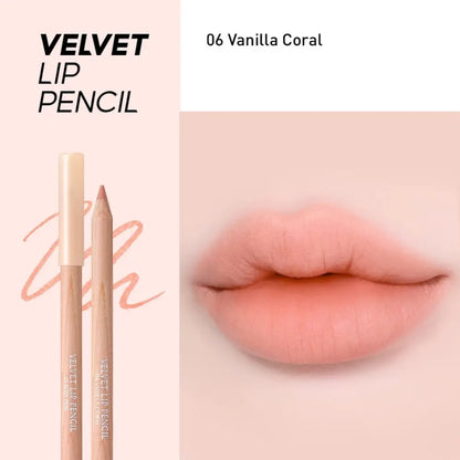 [CLIO] Velvet Lip Pencil Set – 6 colors - SFOILER