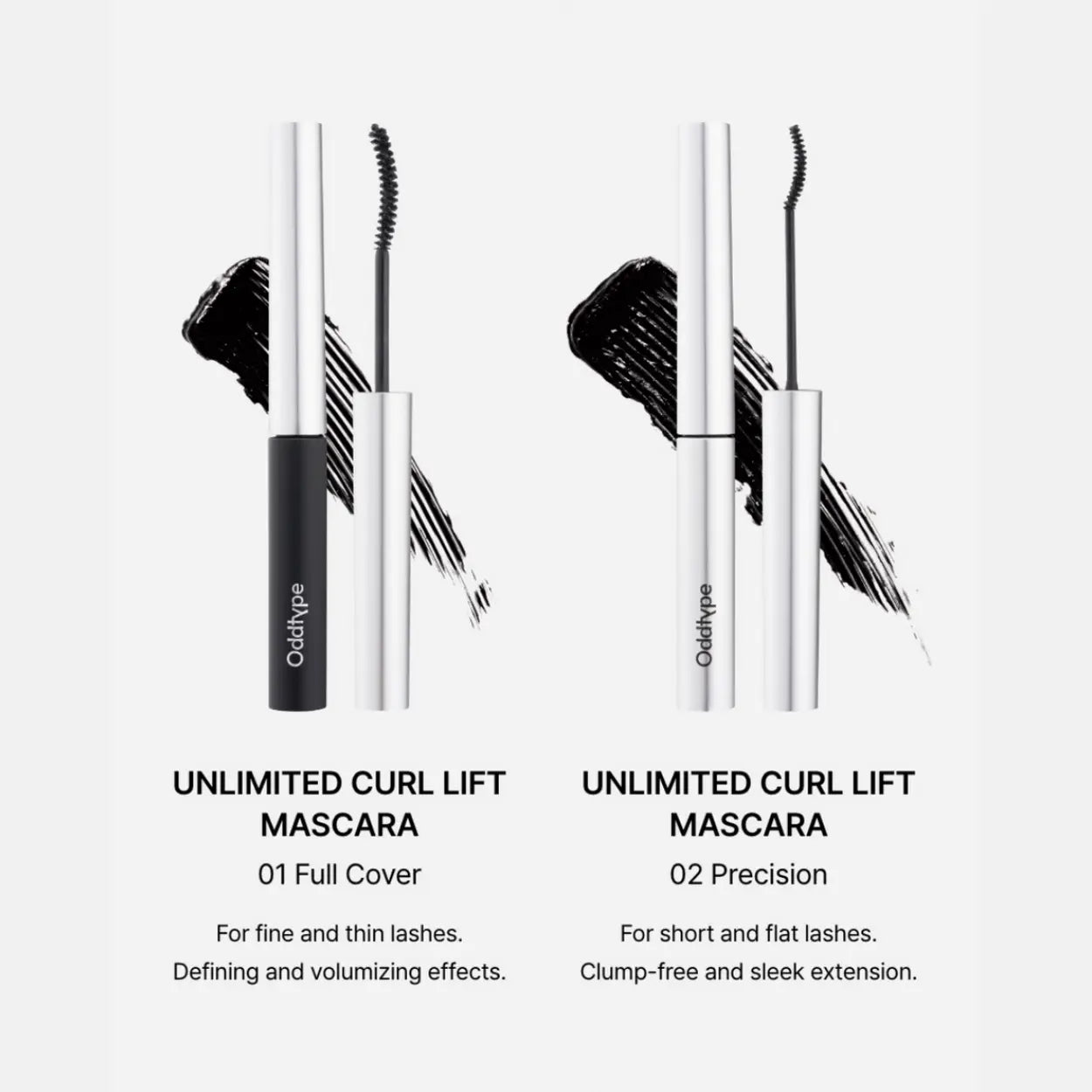 [ODDTYPE] Unlimited Curl Lift Mascara - 2 types / 4ml - SFOILER