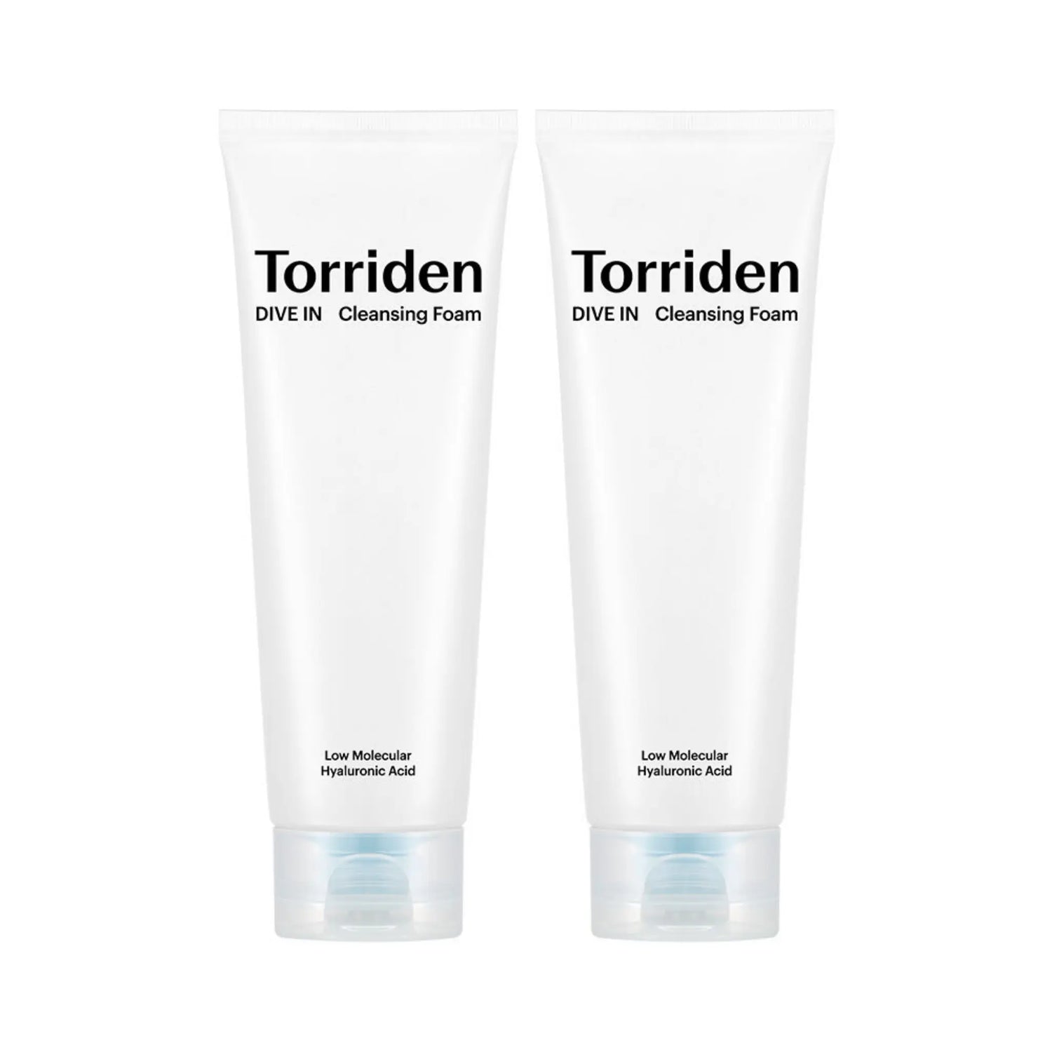 [TORRIDEN] Dive In Low Molecular Hyaluronic Acid Cleansing Foam Twin Pack - 150ml x 2 - SFOILER