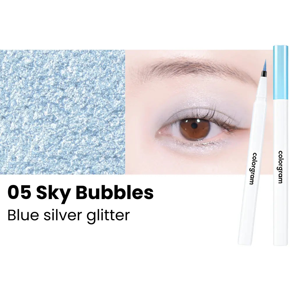 [COLORGRAM] Milk Bling Glitter Liner - 6 colors / 0.6g - SFOILER