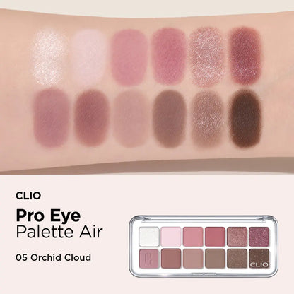 [CLIO] Pro Eye Palette Air - 15 colors / 0.6g x 12 - SFOILER