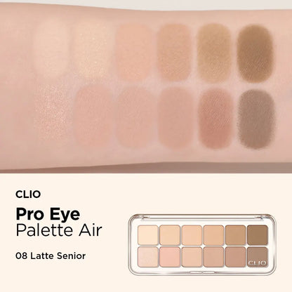 [CLIO] Pro Eye Palette Air - 15 colors / 0.6g x 12 - SFOILER