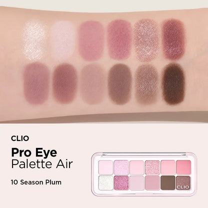 [CLIO] Pro Eye Palette Air - 15 colors / 0.6g x 12 - SFOILER