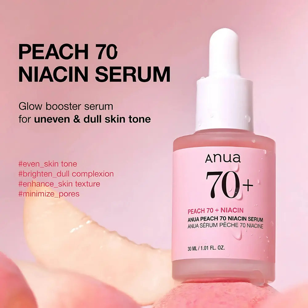 [ANUA] Green Lemon Vita C Blemish Serum & Peach 70% Niacin Serum Set