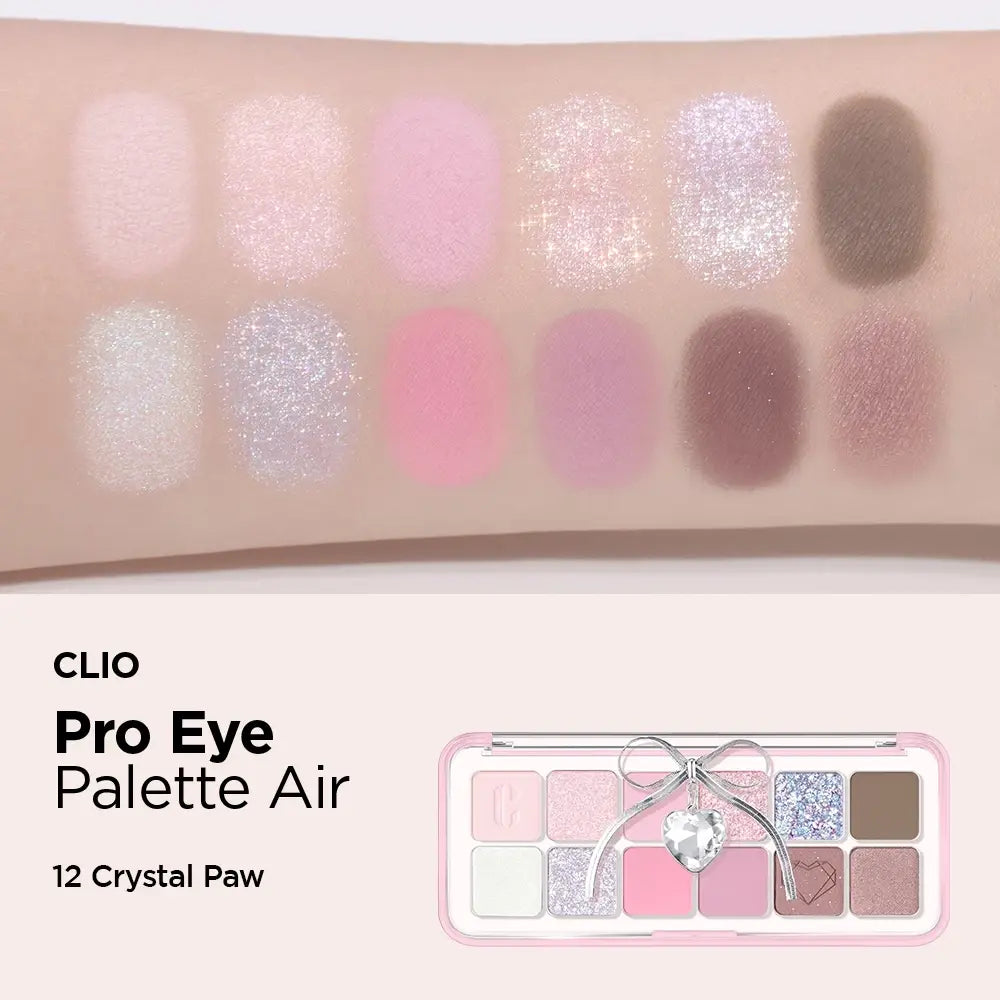 [CLIO] Pro Eye Palette Air - 15 colors / 0.6g x 12 - SFOILER