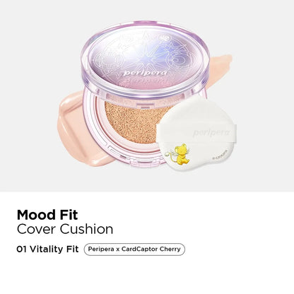 [PERIPERA] Mood Fit Cover Cushion Cardcaptor Cherry Edition - 3 colors / 13g - SFOILER