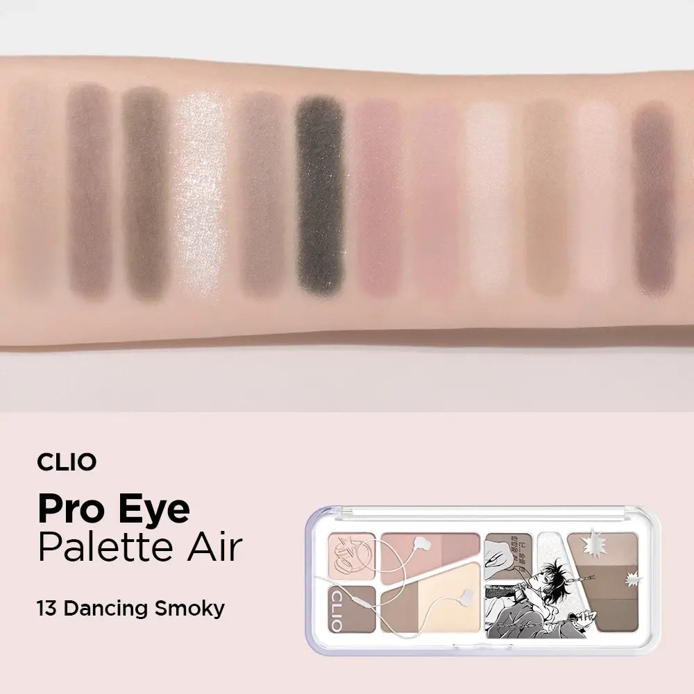 [CLIO] Pro Eye Palette Air - 15 colors / 0.6g x 12 - SFOILER