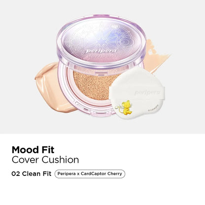 [PERIPERA] Mood Fit Cover Cushion Cardcaptor Cherry Edition - 3 colors / 13g - SFOILER