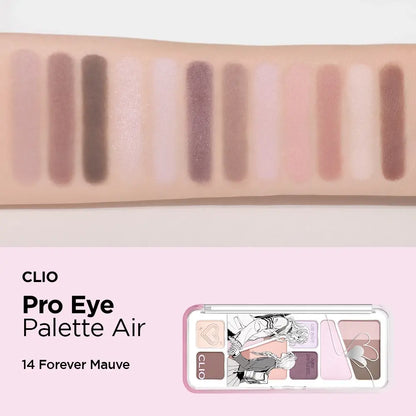 [CLIO] Pro Eye Palette Air - 15 colors / 0.6g x 12 - SFOILER