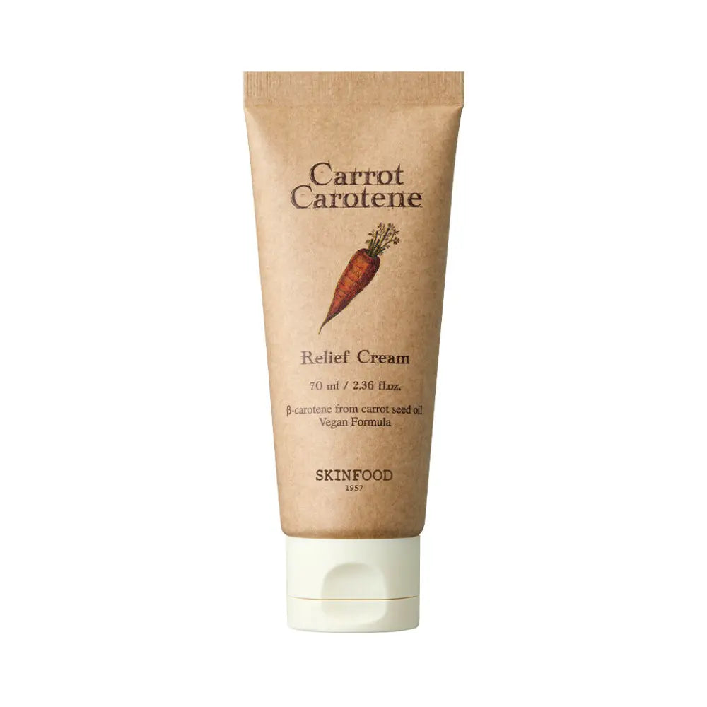 [SKINFOOD] Carrot Carotene Relief Cream - 70ml - SFOILER