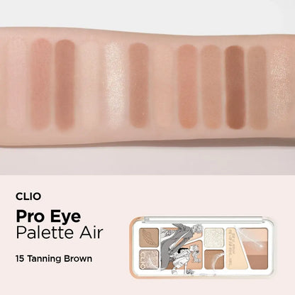 [CLIO] Pro Eye Palette Air - 15 colors / 0.6g x 12 - SFOILER