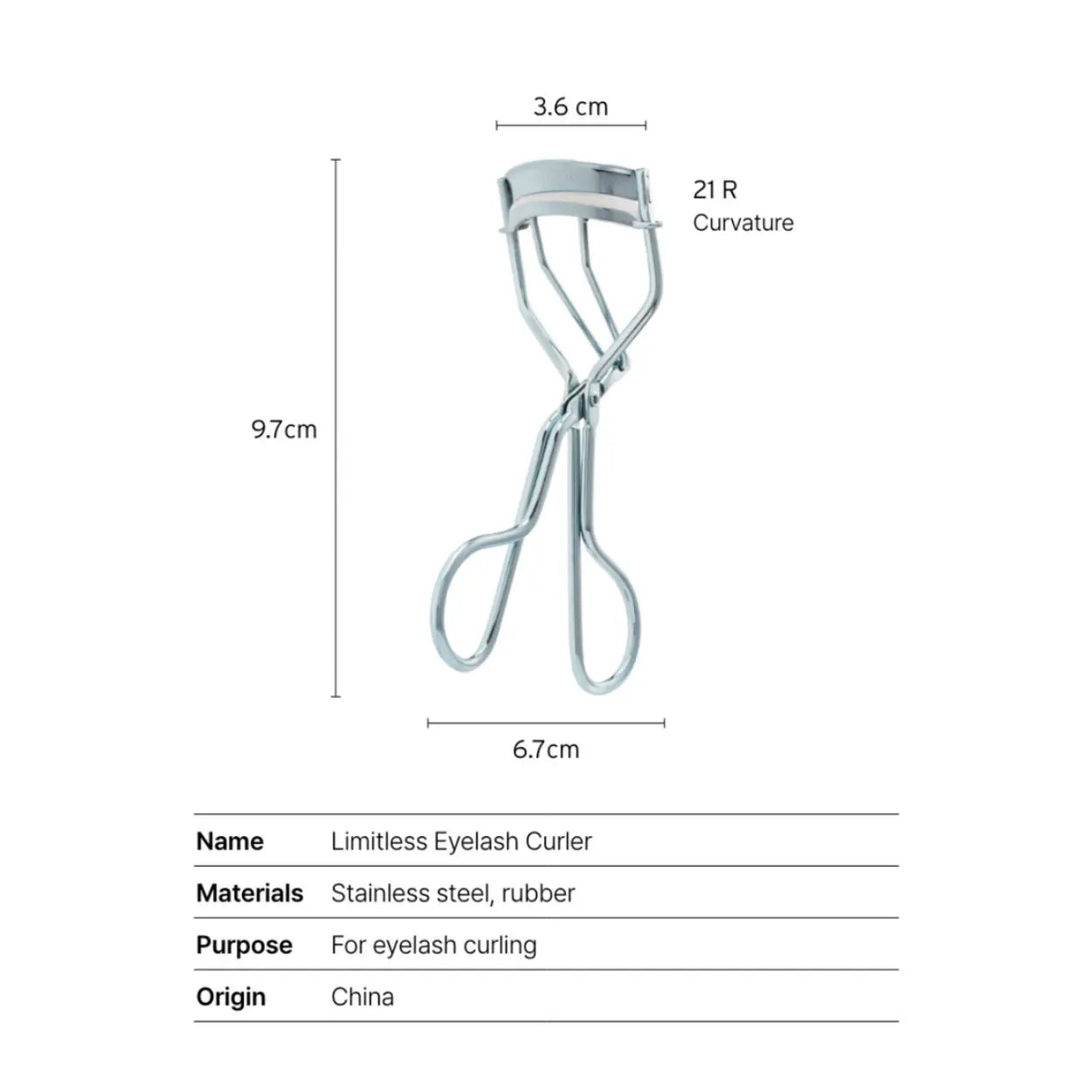 [ODDTYPE] Limitless Eyelash Curler - SFOILER