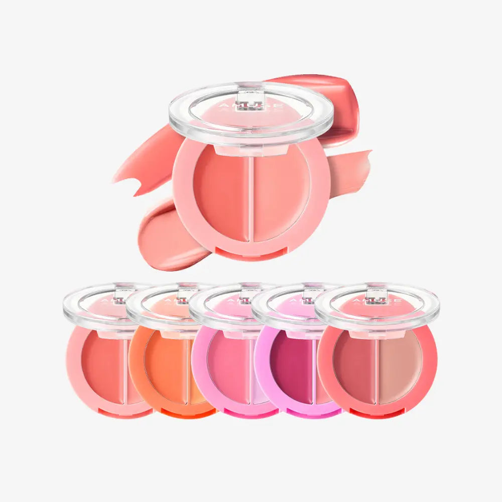 [AMUSE] Lip &amp; Cheek Healthy Balm – 5 colors / 3g - SFOILER