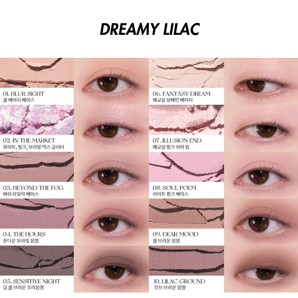 [ROM&amp;ND] Better Than Palette Milk Grocery Series Dreamy Lilac - 8g - SFOILER