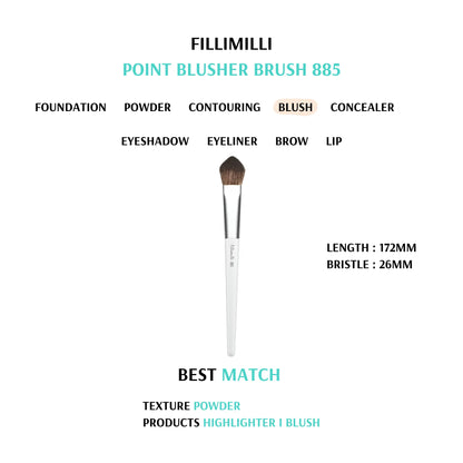 [FILLIMILLI] Fillimilli Point Blusher Brush 885 - SFOILER