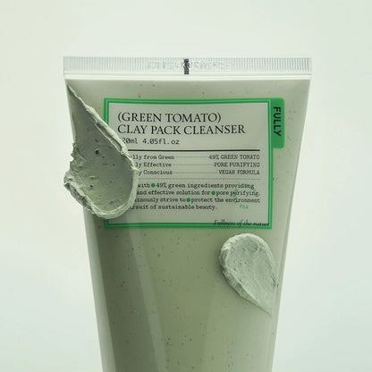 [FULLY] Green Tomato Clay Pack Cleanser - 120ml - SFOILER