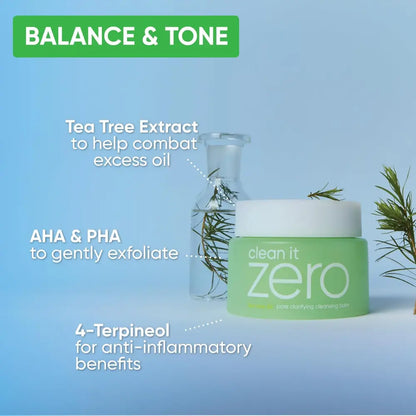 [BANILA CO] Clean It Zero Pore Clarifying Cleansing Balm Special Set - SFOILER