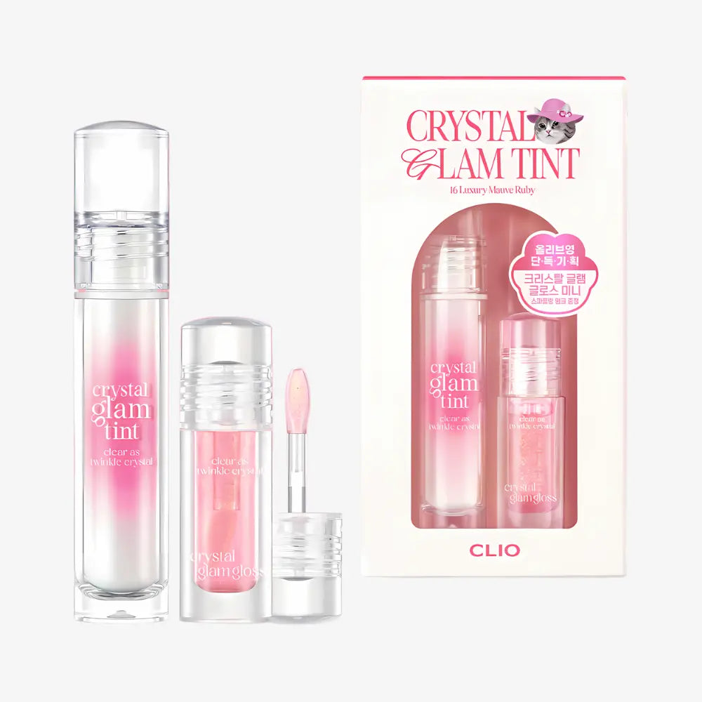 [CLIO] Crystal Glam Tint Luxury Koshort Edition Special Set – 4 colors - SFOILER