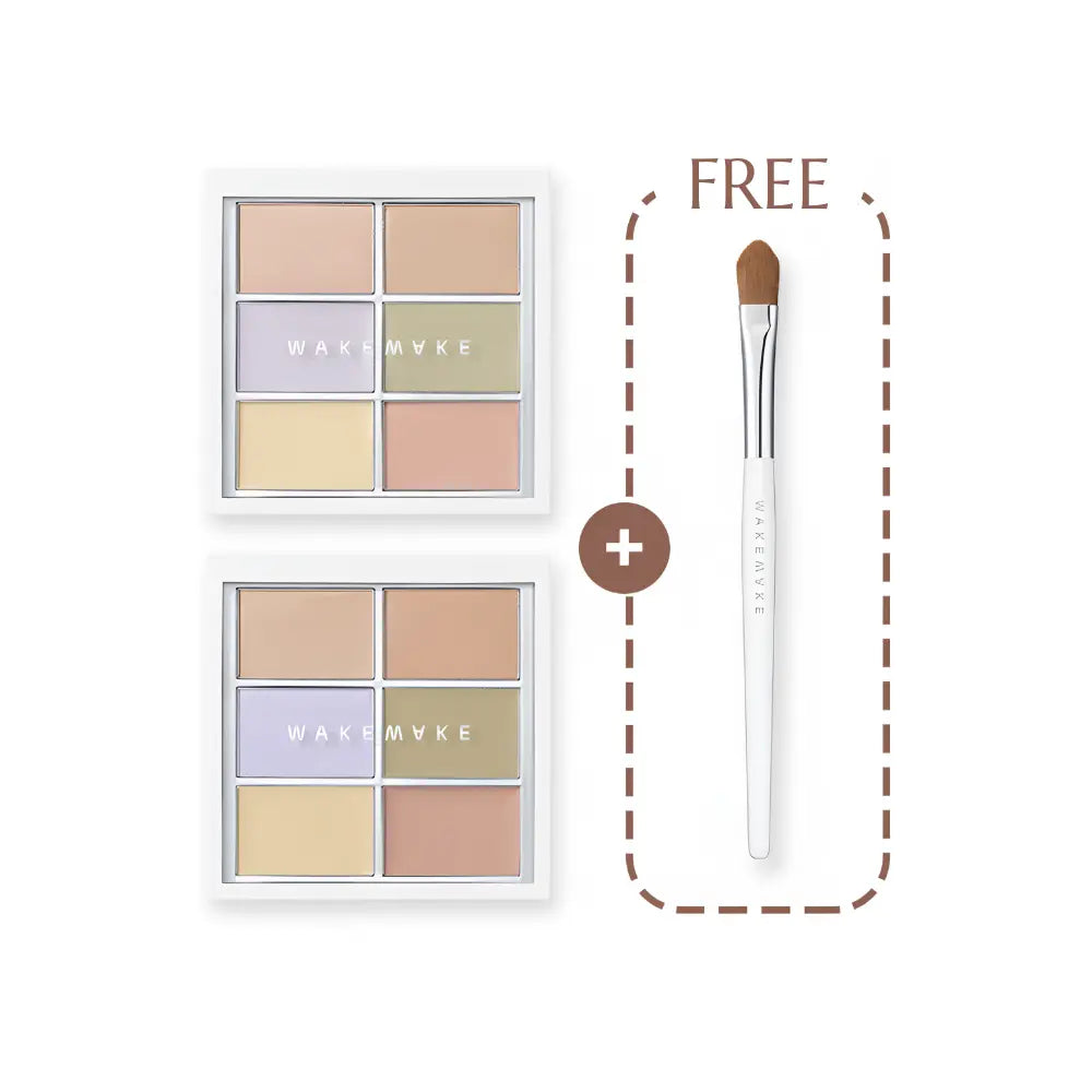 [WAKEMAKE] Defining Cover Conceal Fit Palette Special Set  2 colors / 9g - SFOILER