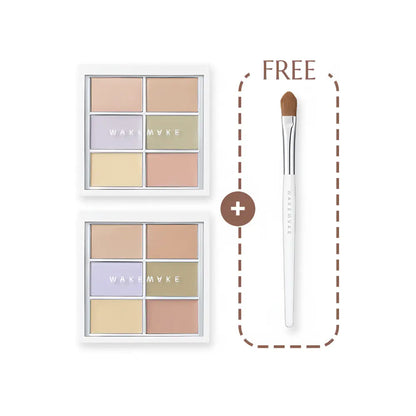 [WAKEMAKE] Defining Cover Conceal Fit Palette Special Set  2 colors / 9g - SFOILER