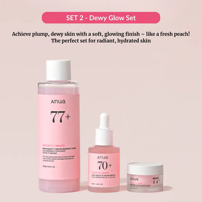 [ANUA] Peach Niacin Flawless Makeup 3-Step Set