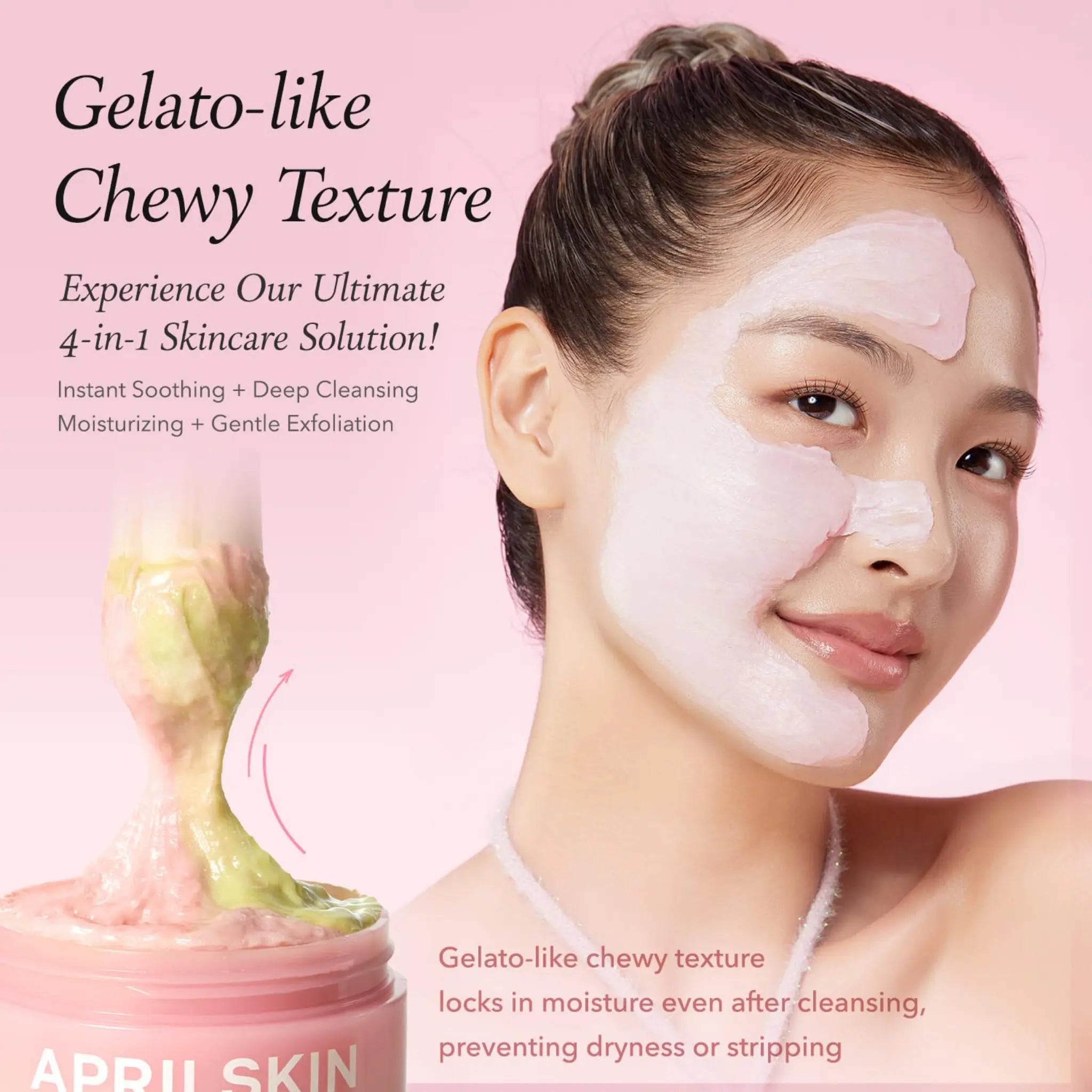 [APRILSKIN] Pink Aloe Pack Cleanser - 120g - SFOILER