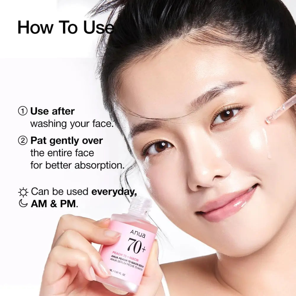 [ANUA] Peach Niacin Flawless Makeup 3-Step Set